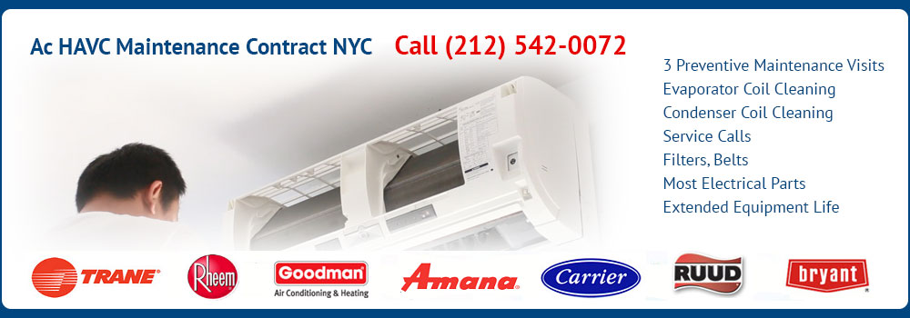 Ac HAVC Maintenance Contract NYC